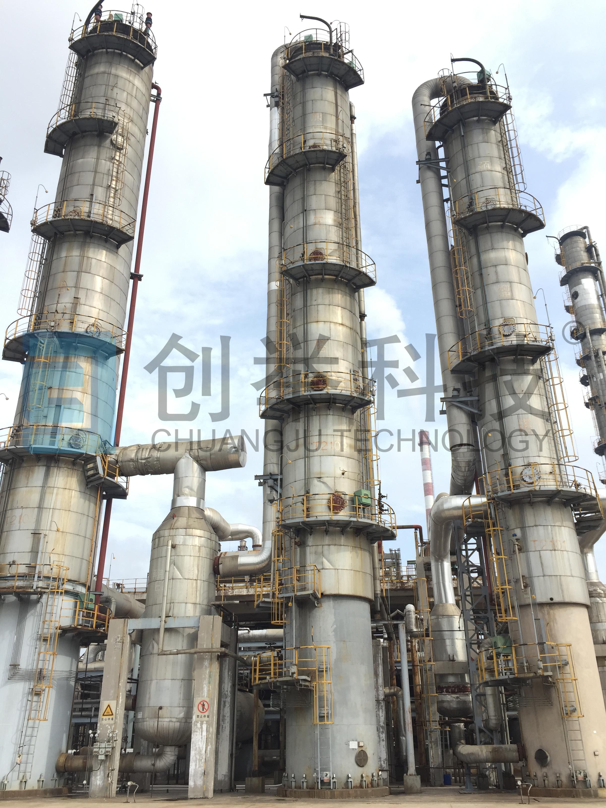 山東某公司50萬(wàn)噸/年甲醇精餾塔改造項目